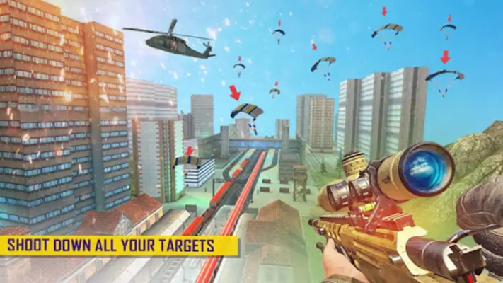 Train Shooting Game War Games android App screenshot 3